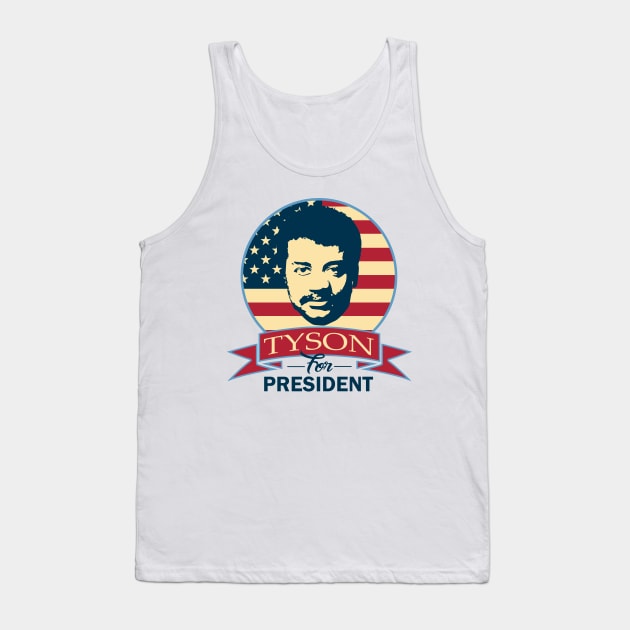 Tyson For President Tank Top by Nerd_art